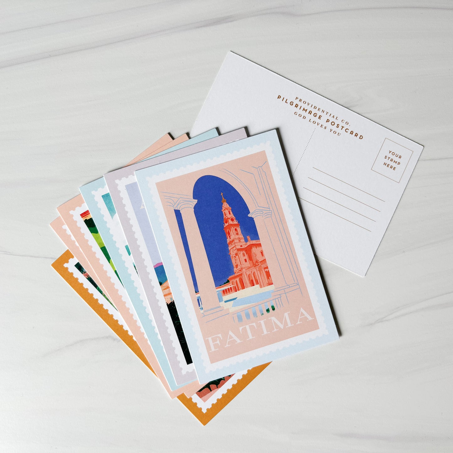 Postcard set: Pilgrimage Series