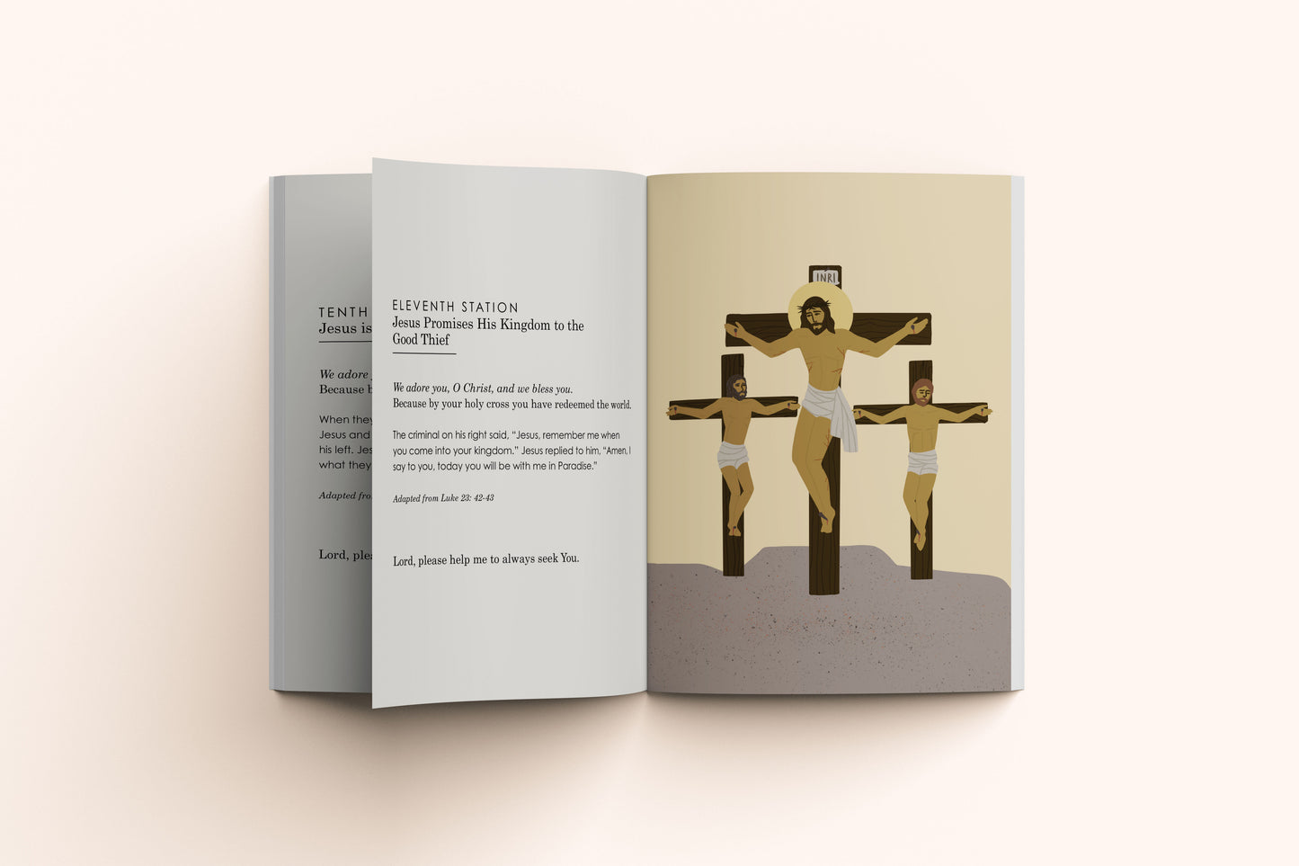 Scriptural Way of the Cross for Children booklet