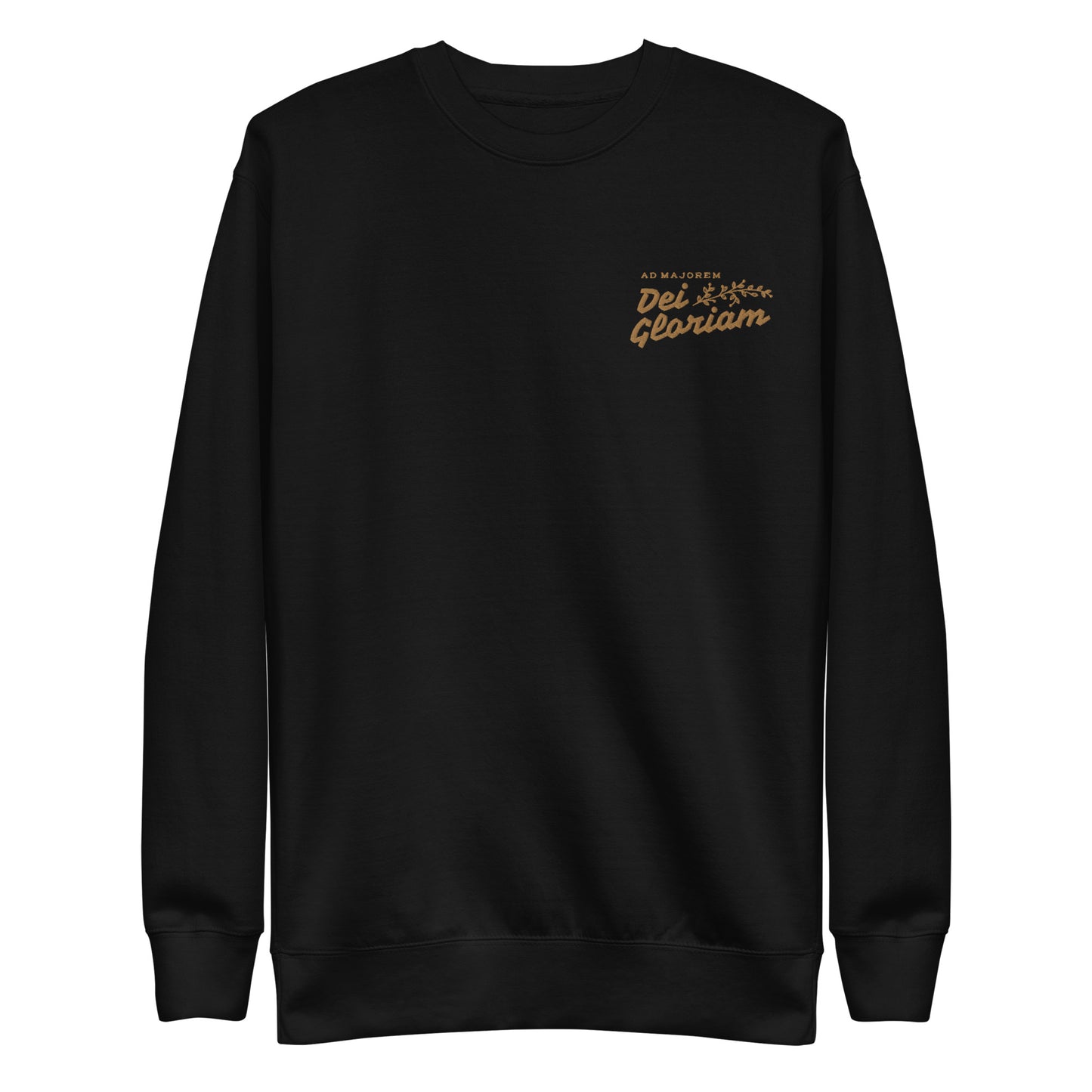 Apparel: AMDG Embroidered Pullover