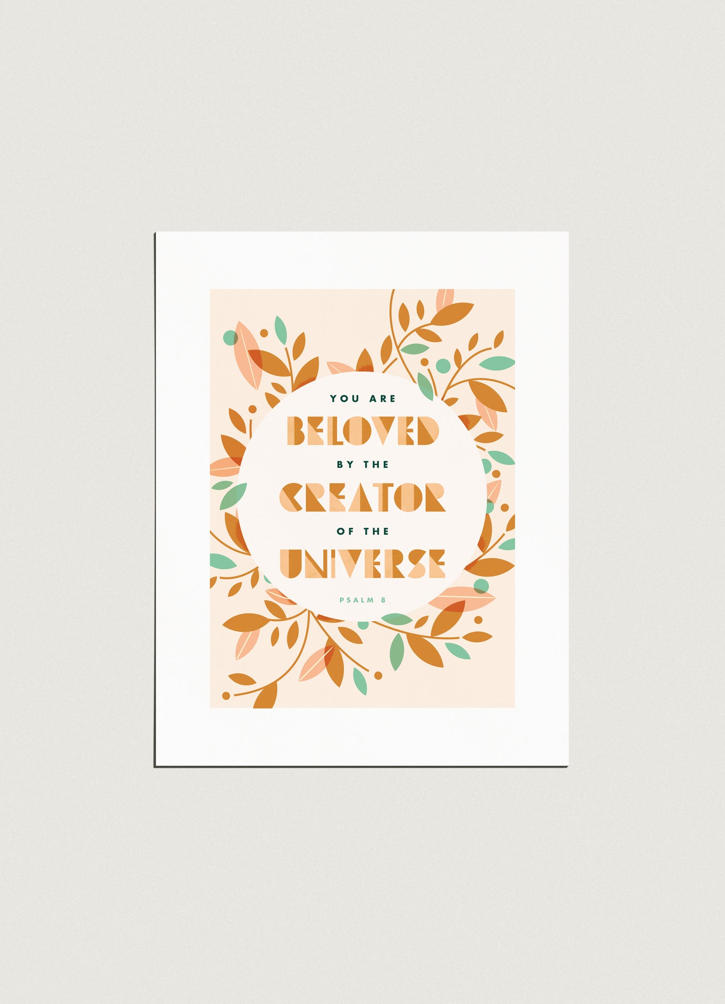 Print: Beloved (Psalm 8), 11x14