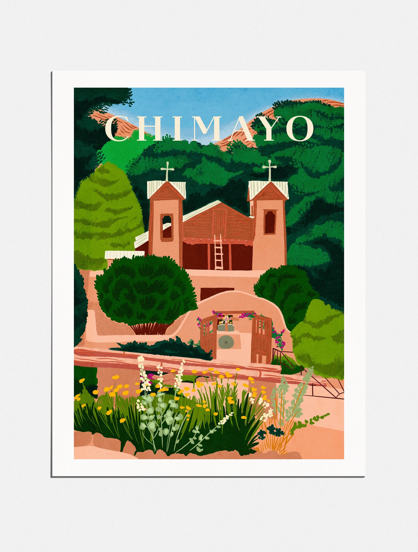 Print: Pilgrimage to Chimayo