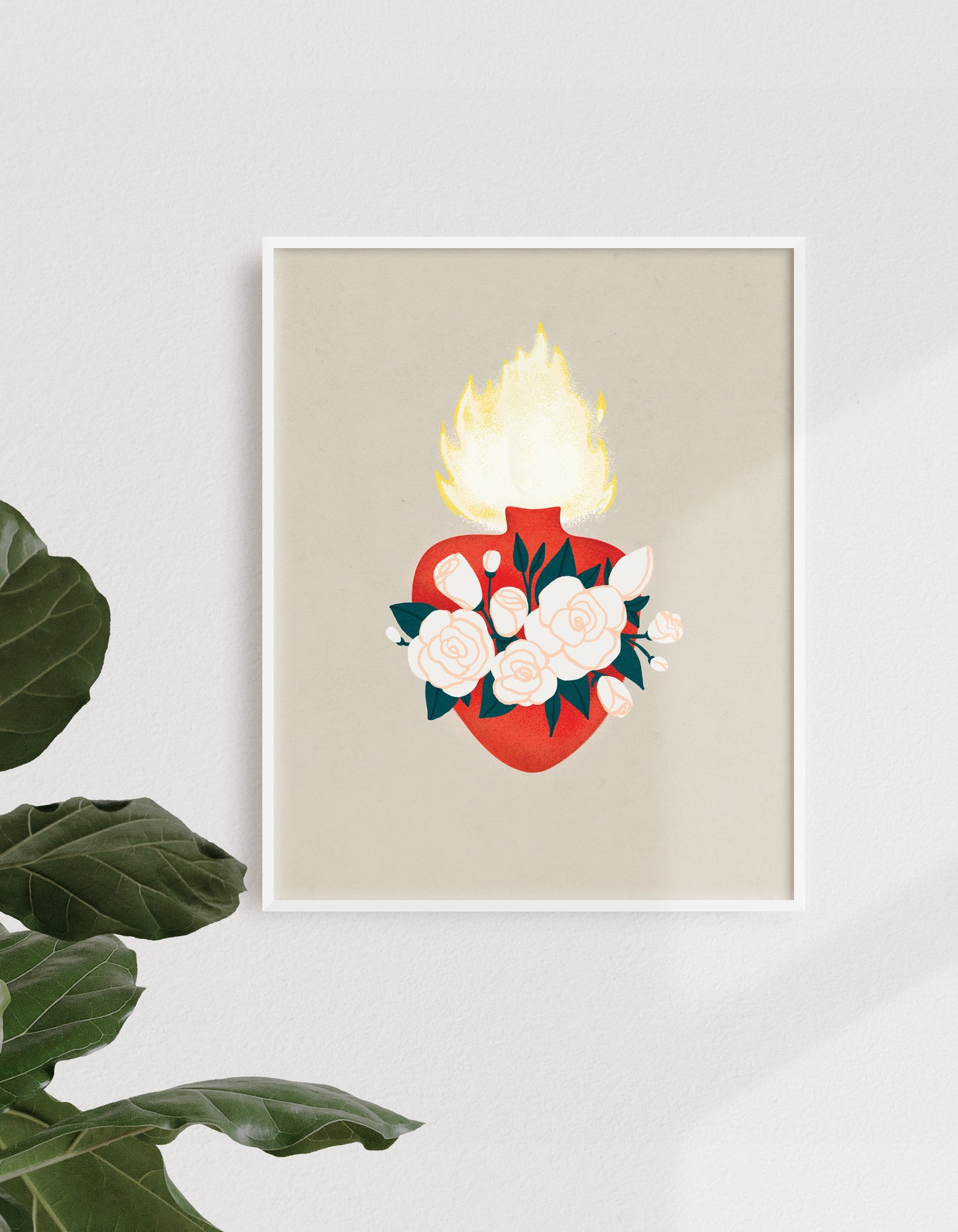 Prints: Holy Family Hearts