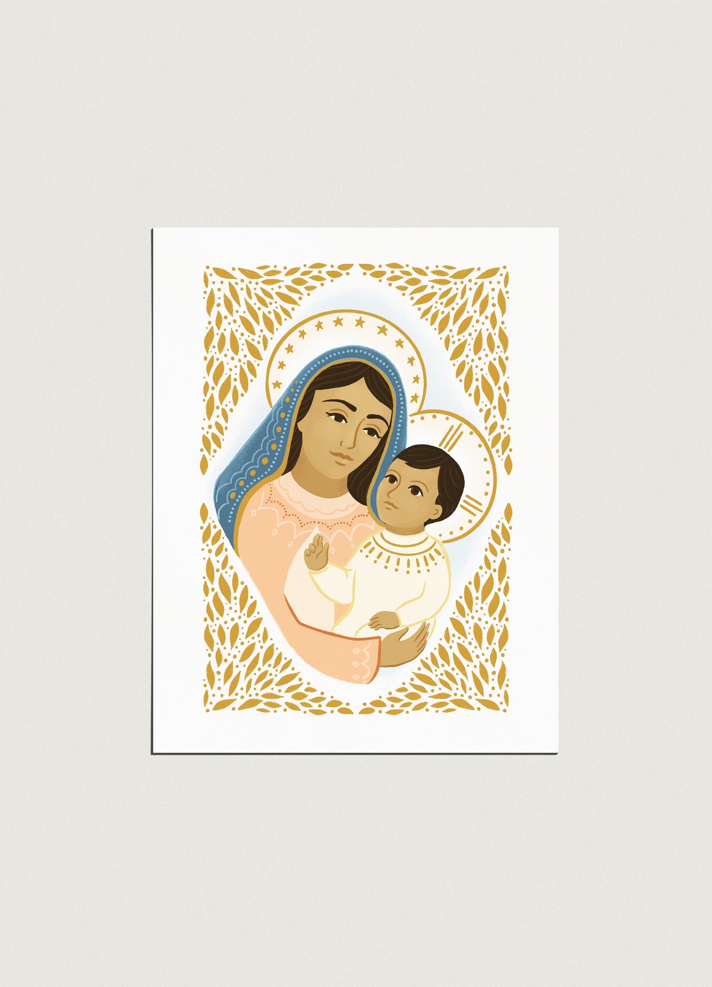 Print: Mary & Jesus, 8x10