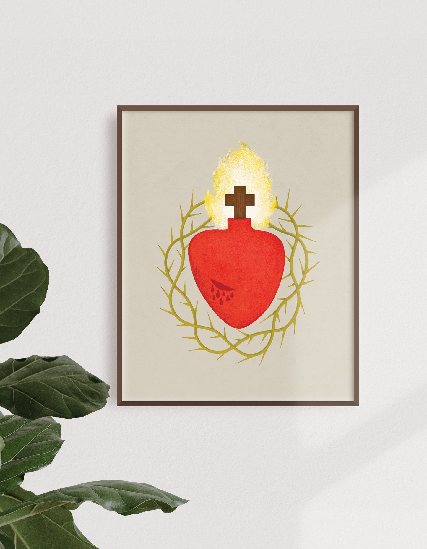 Prints: Holy Family Hearts