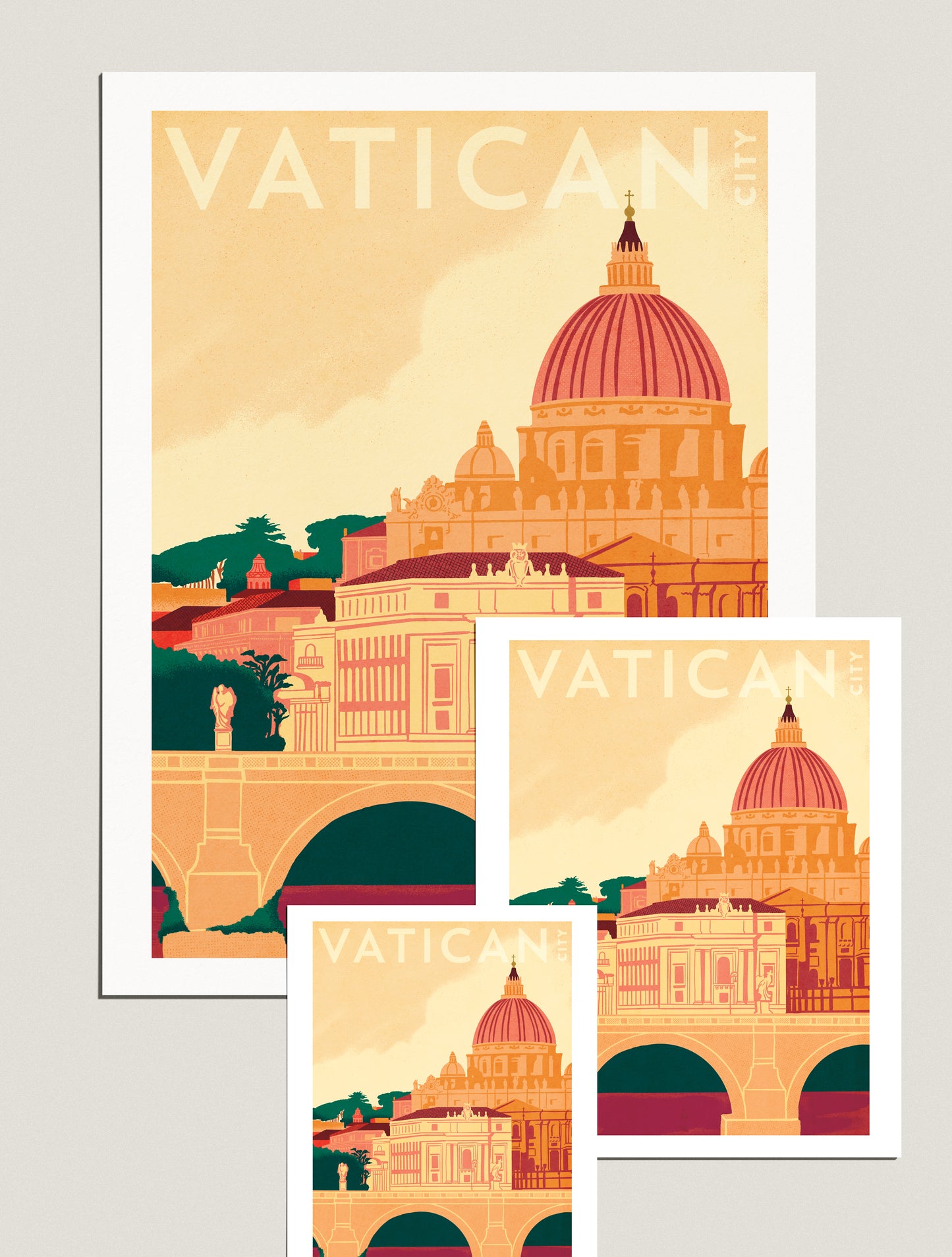 Print: Pilgrimage to Vatican City