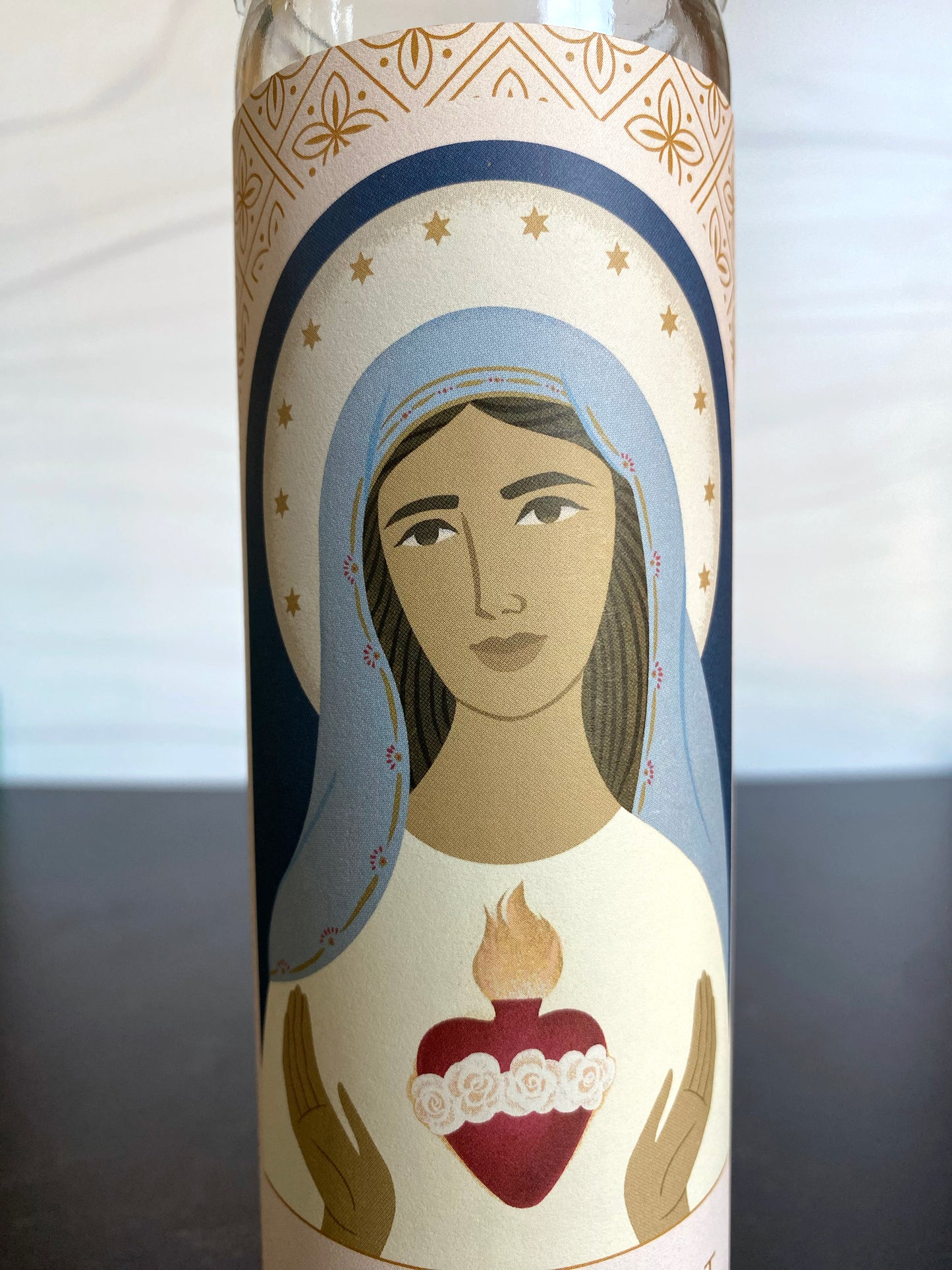 Candle: Immaculate Heart of Mary Votive