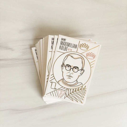 Holy Card Pack: St. Maximilian Kolbe