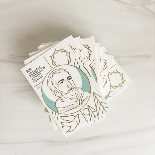 Holy Card Pack: St. Francis of Assisi