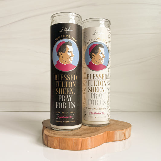 Candle: Blessed Fulton Sheen