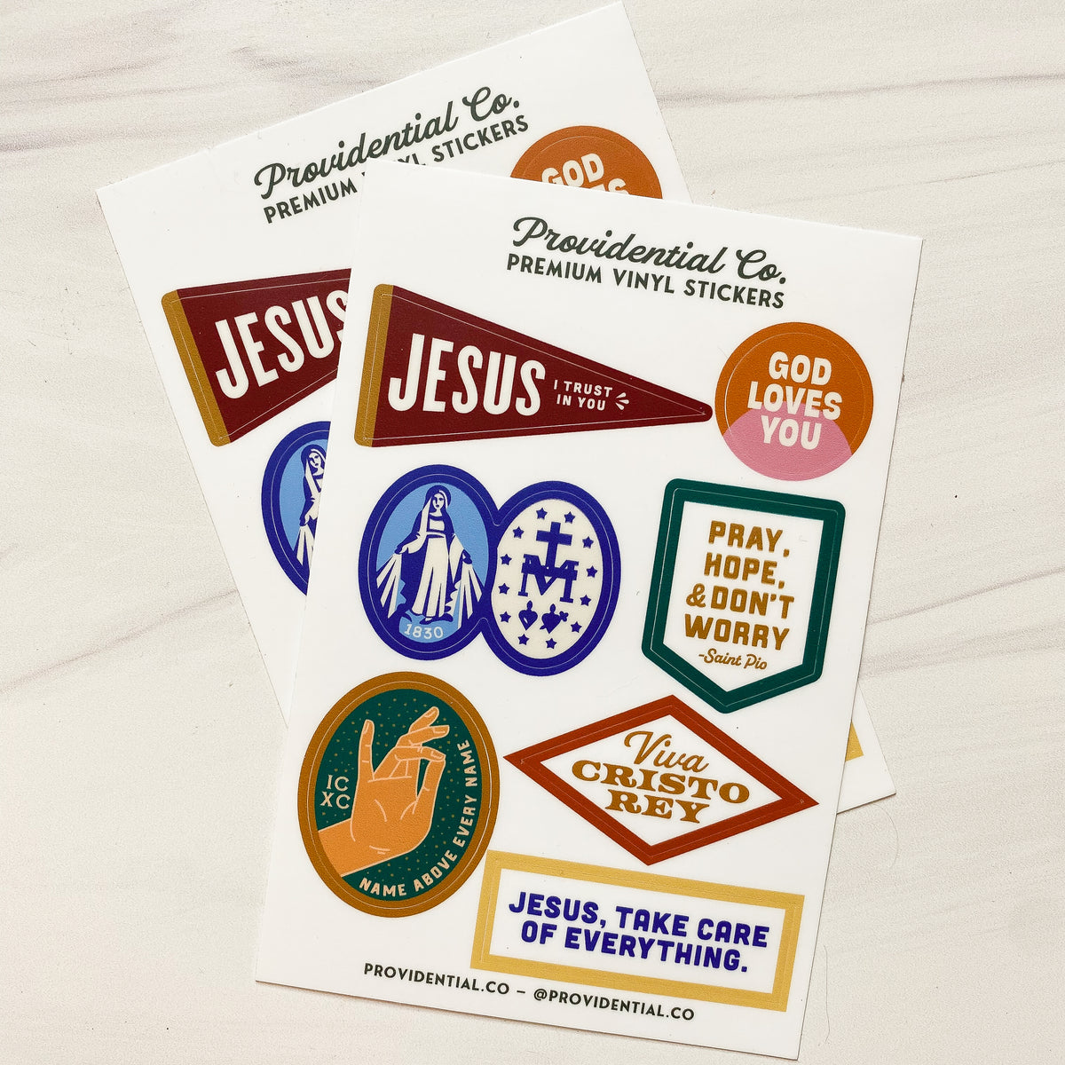 Premium Vinyl Sticker Sheets
