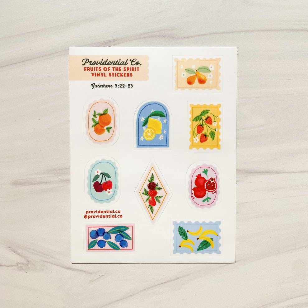 Premium Vinyl Sticker Sheets – Providential Co.