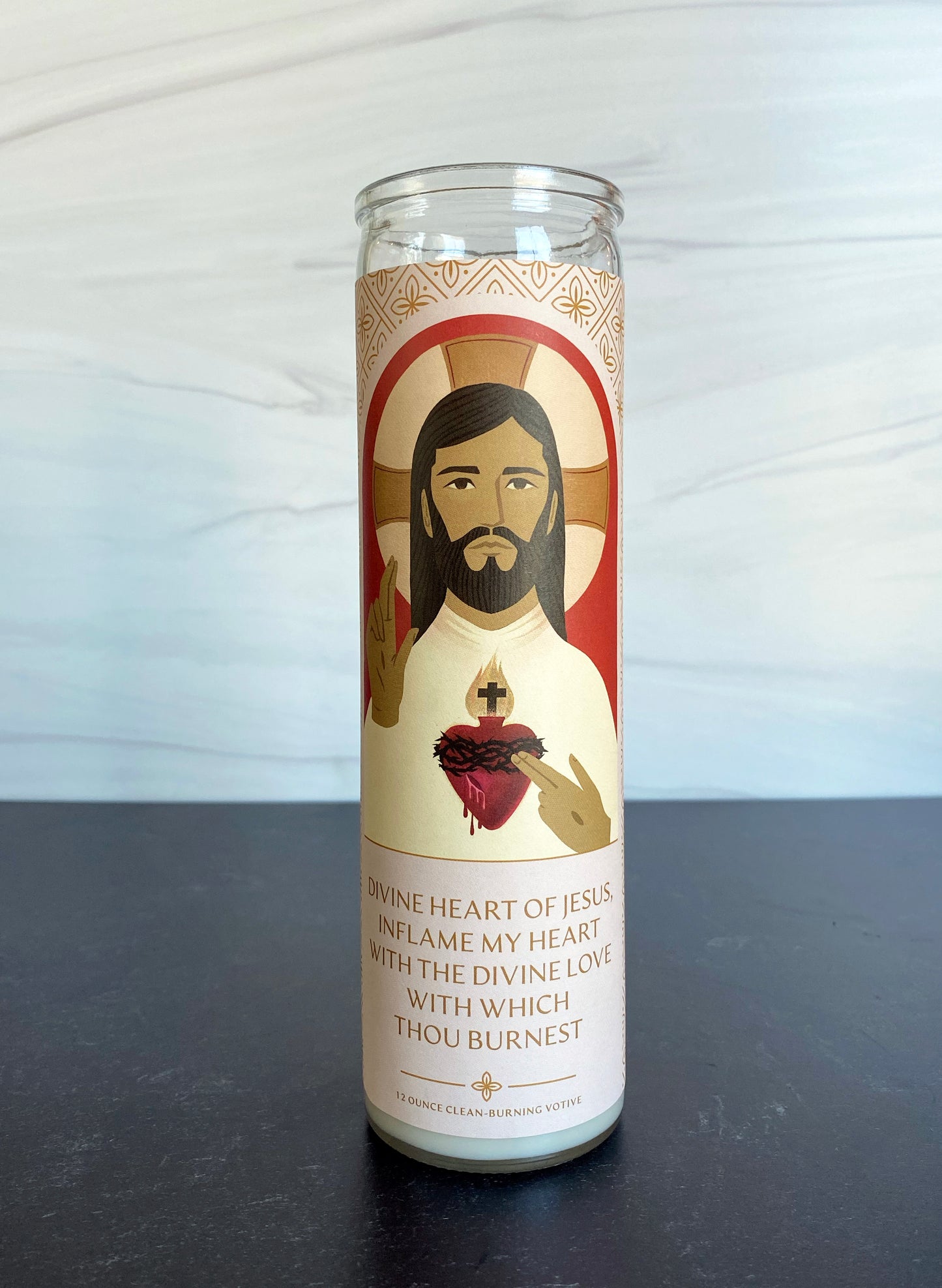 Candle: Sacred Heart of Jesus Votive