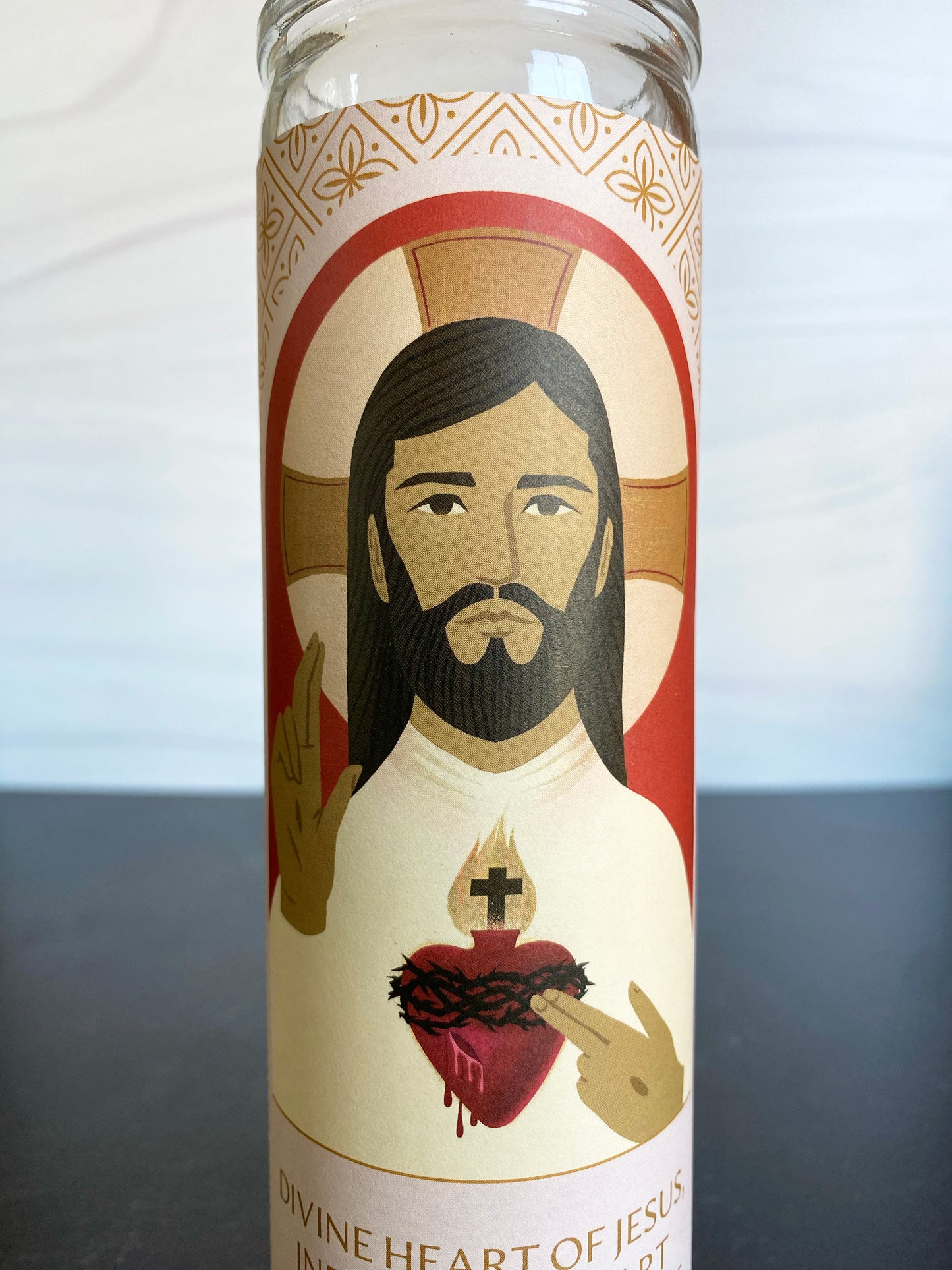 Candle: Sacred Heart of Jesus Votive