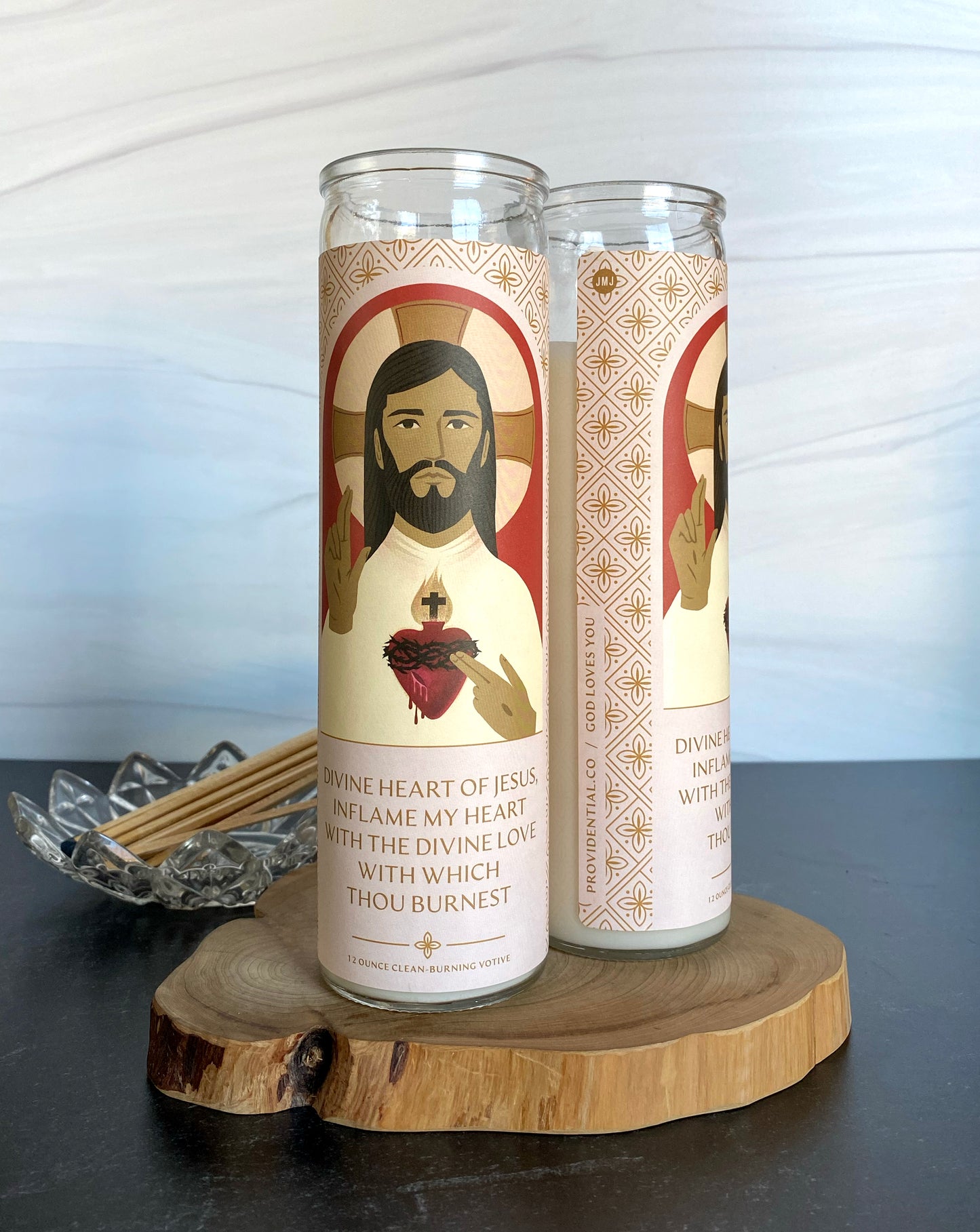 Candle: Sacred Heart of Jesus Votive