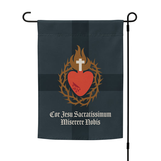 Garden Flag: Sacred Heart, Navy Cross