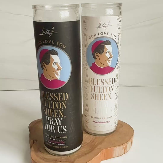 Blessed Fulton Sheen Candles