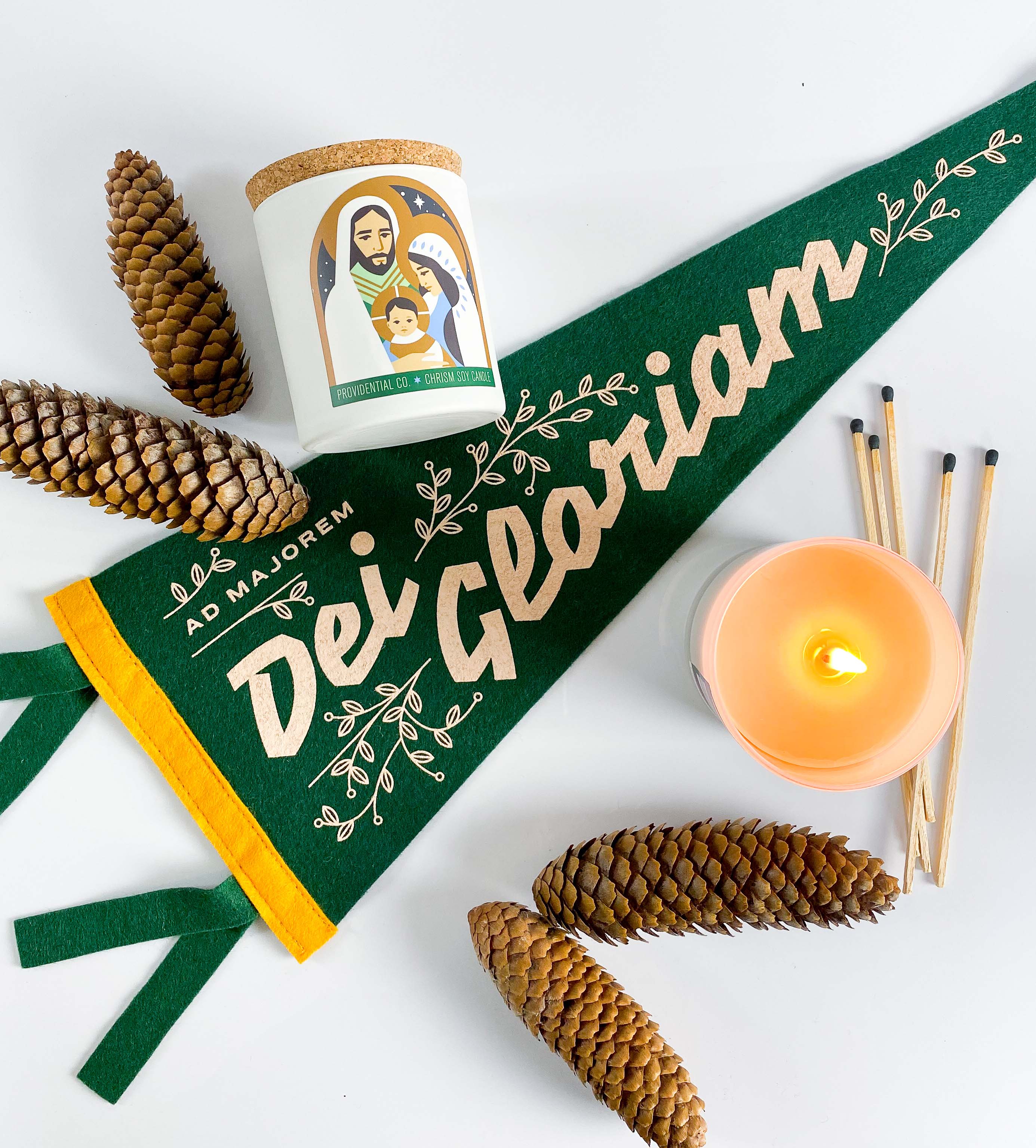 Pennant: Ad Majorem Dei Gloriam - Providential Co.