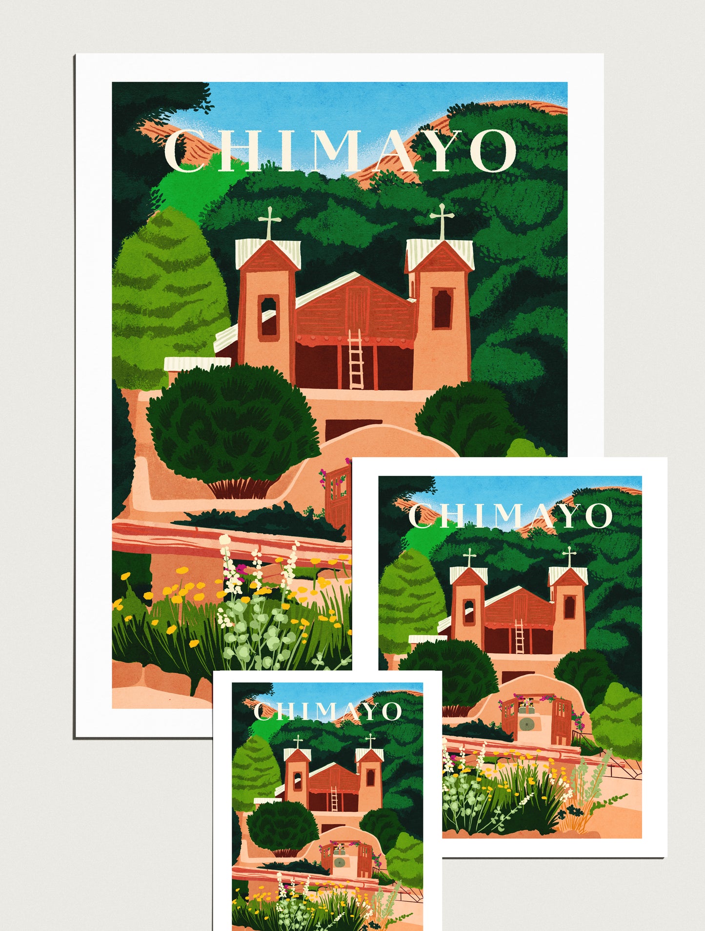 Print: Pilgrimage to Chimayo