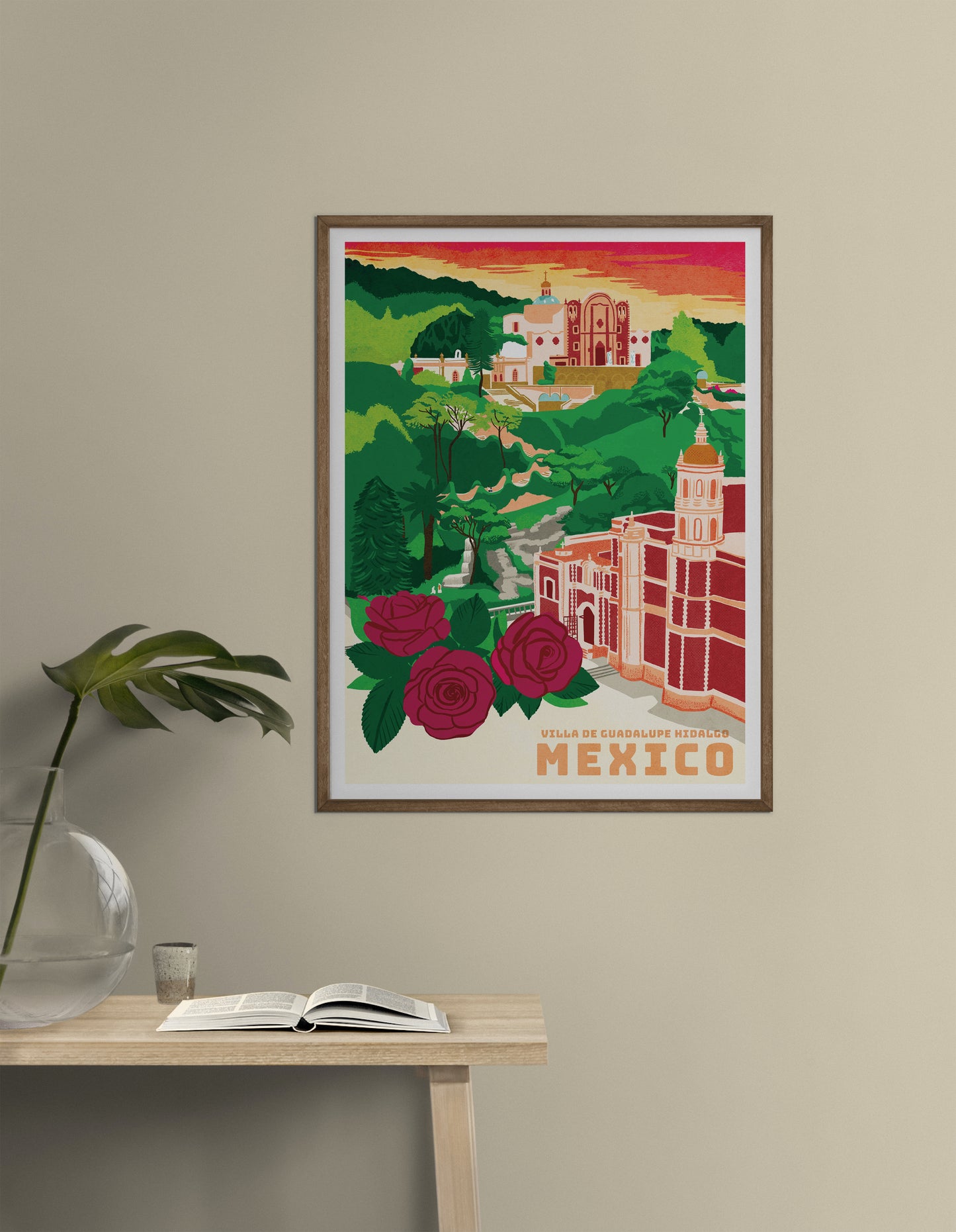 Print: Pilgrimage to Mexico City