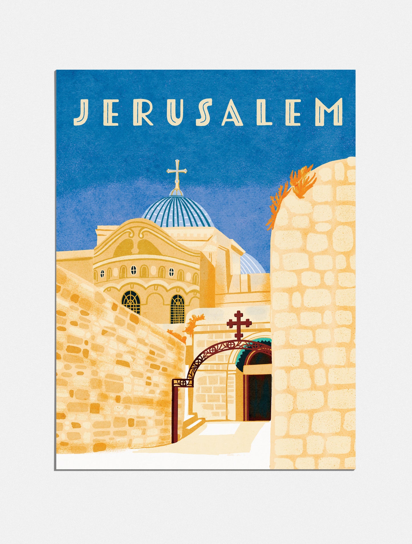 Print: Pilgrimage to Jerusalem