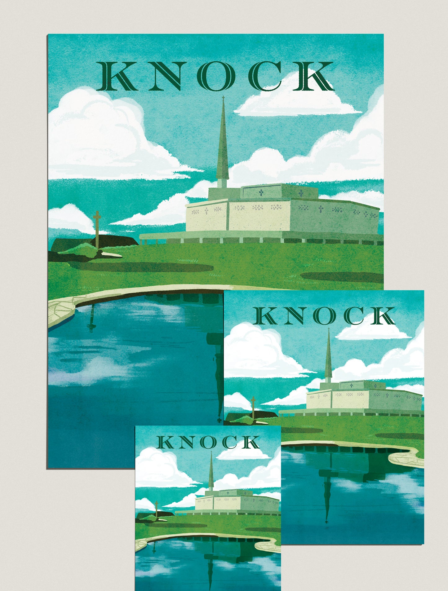 Print: Pilgrimage to Knock
