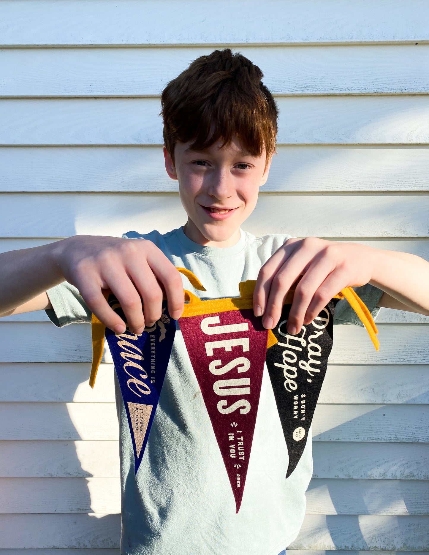 Handmade Mini Felt Pennants