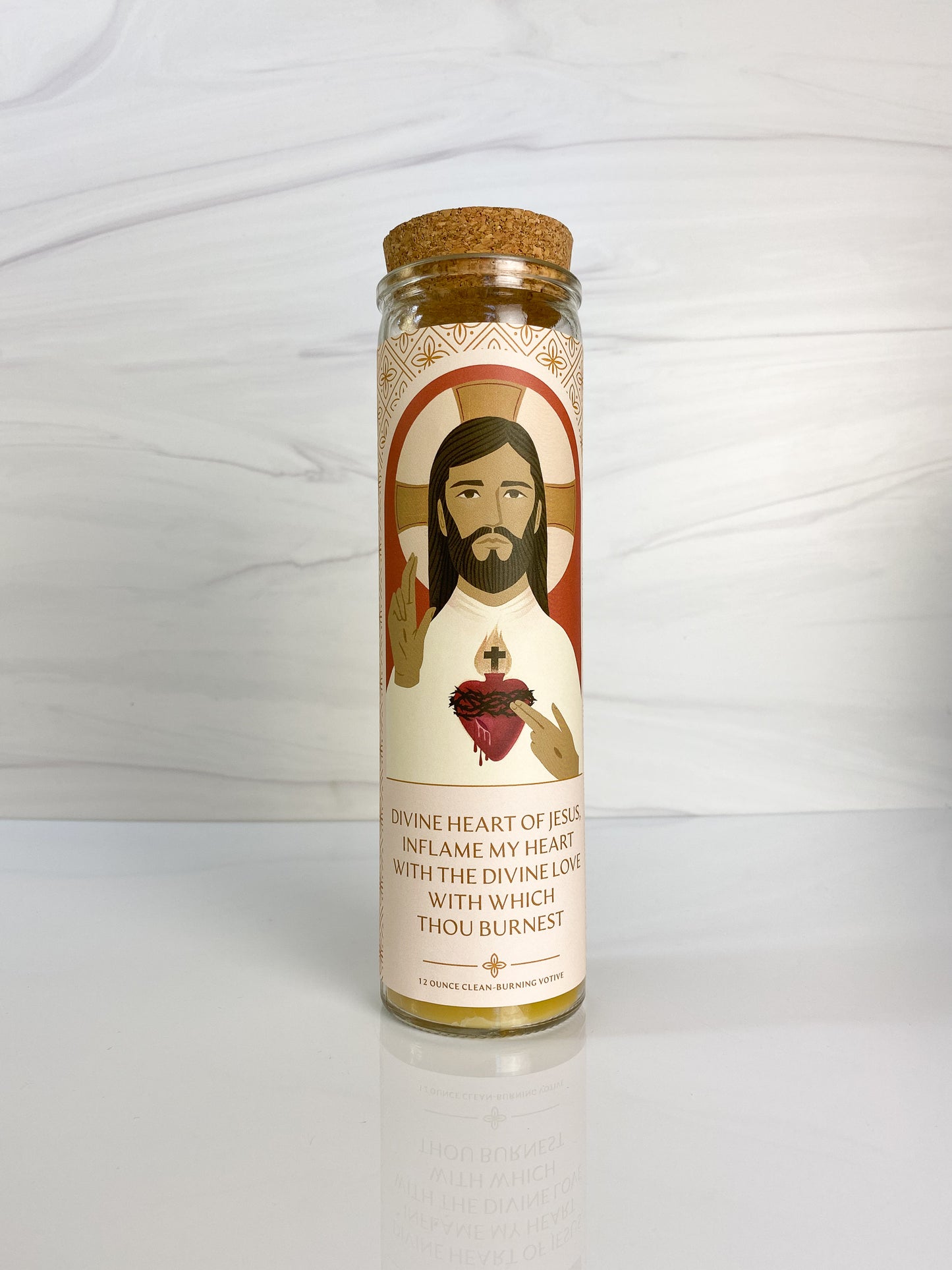 Candle: Sacred Heart of Jesus Votive