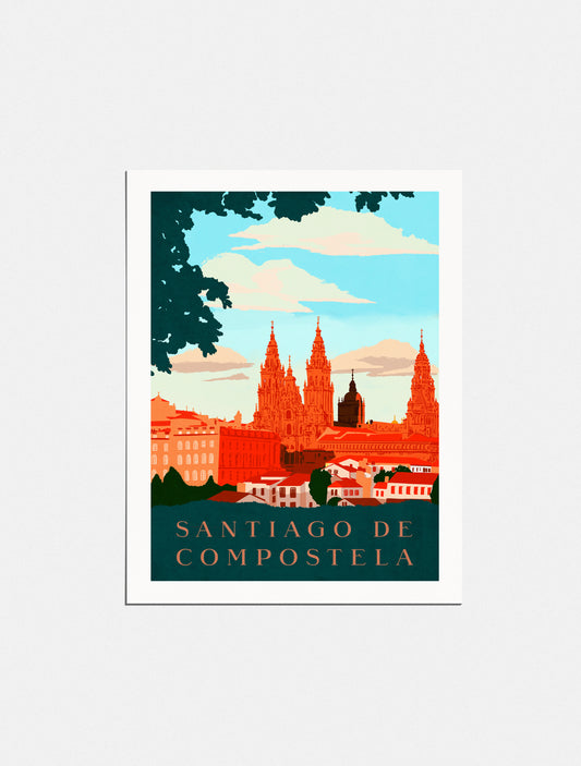 Print: Pilgrimage to Santiago de Compostela