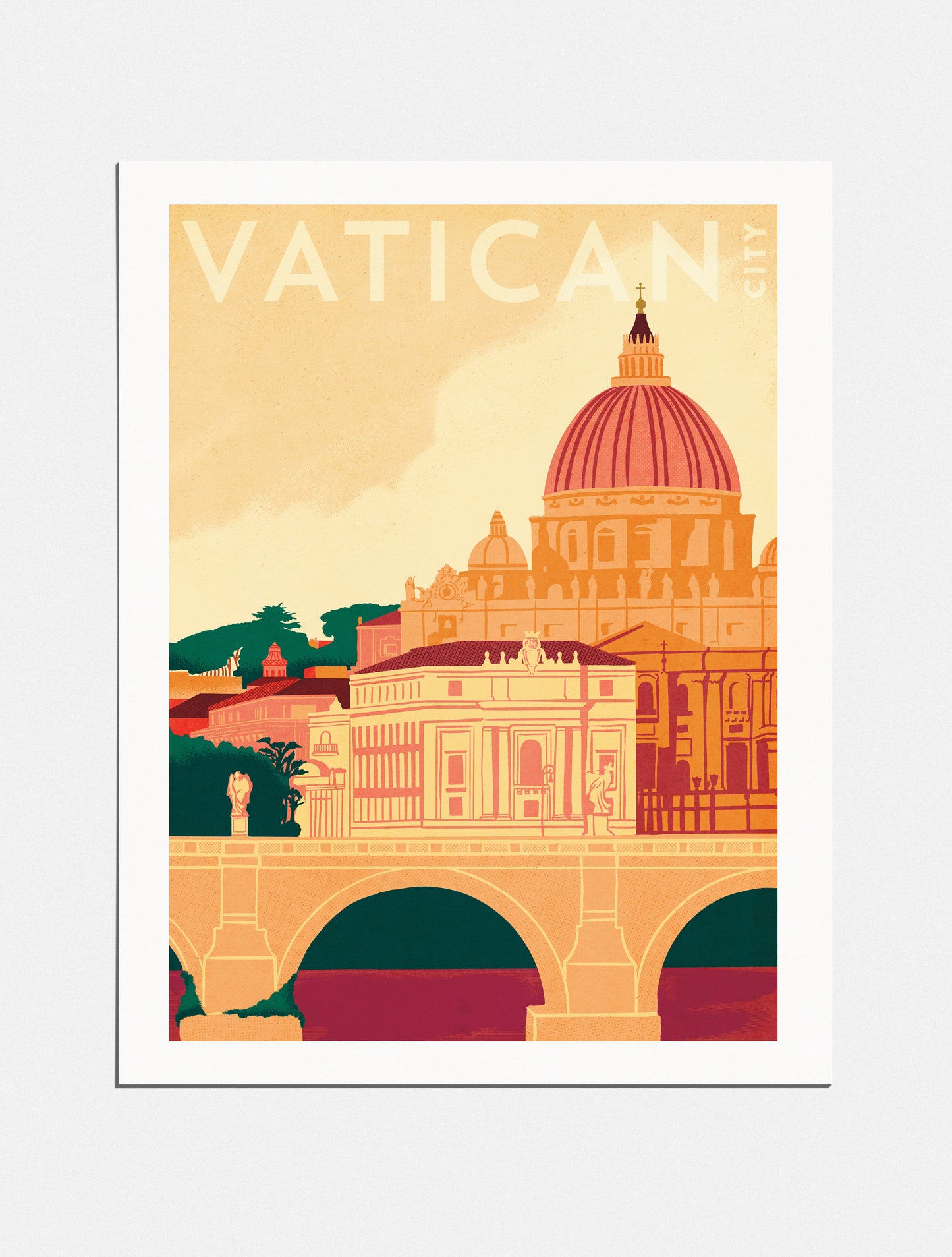 Print: Pilgrimage to Vatican City